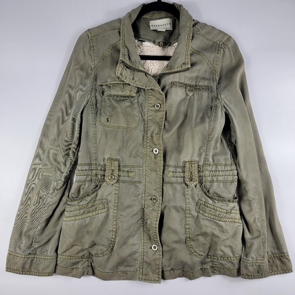 Marrakech Expedition Anorak Jacket in Green, M
